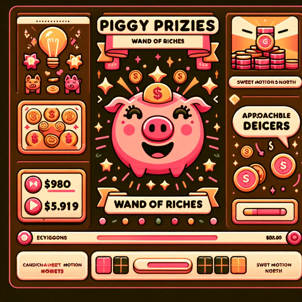 Piggy Prizes Wand of Riches slot game